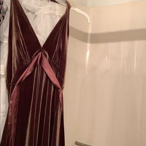 Beautiful velvet dress